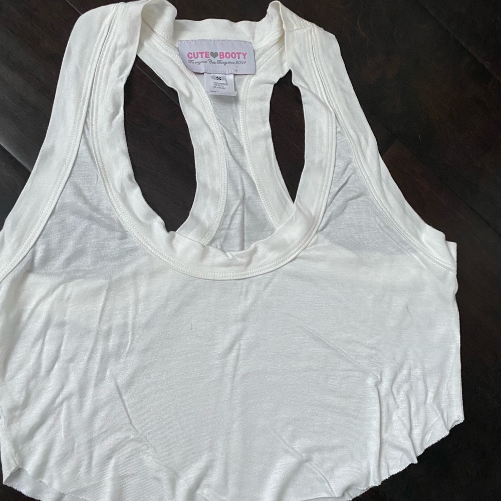 Cute booty lounge crop top